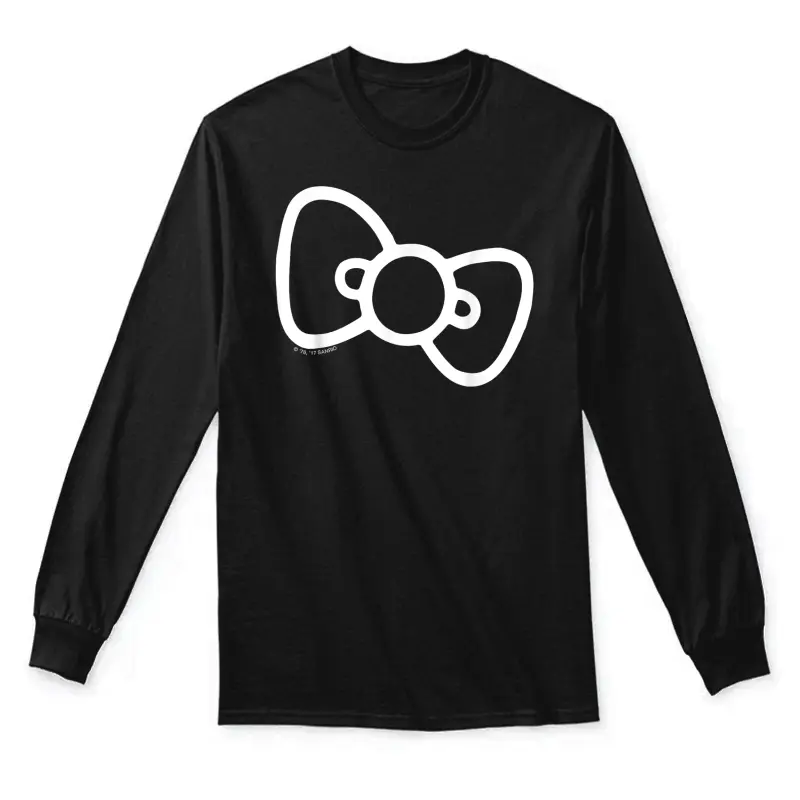Hello Kitty Retro Bow Shirt Unisex Long Sleeve T-Shirt