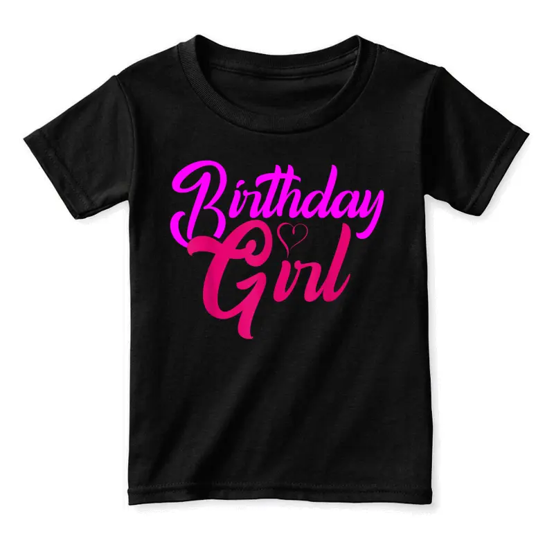 Birthday Girl Toddler Staple T-Shirt