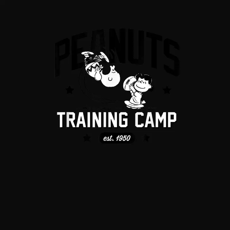 Peanuts - Charlie Brown And Lucy Football Training Camp Unisex Staple T-Shirt