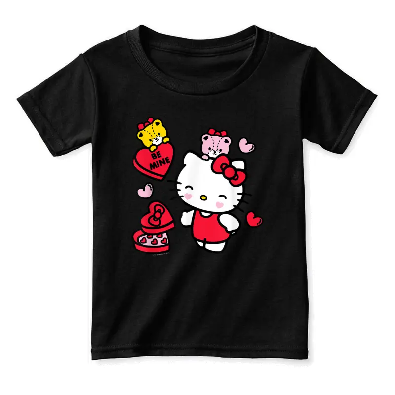Hello Kitty Be Mine Candy Gifts Valentine's Toddler Staple T-Shirt