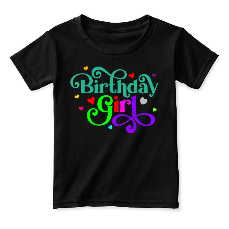 Birthday Girl Toddler Staple T-Shirt