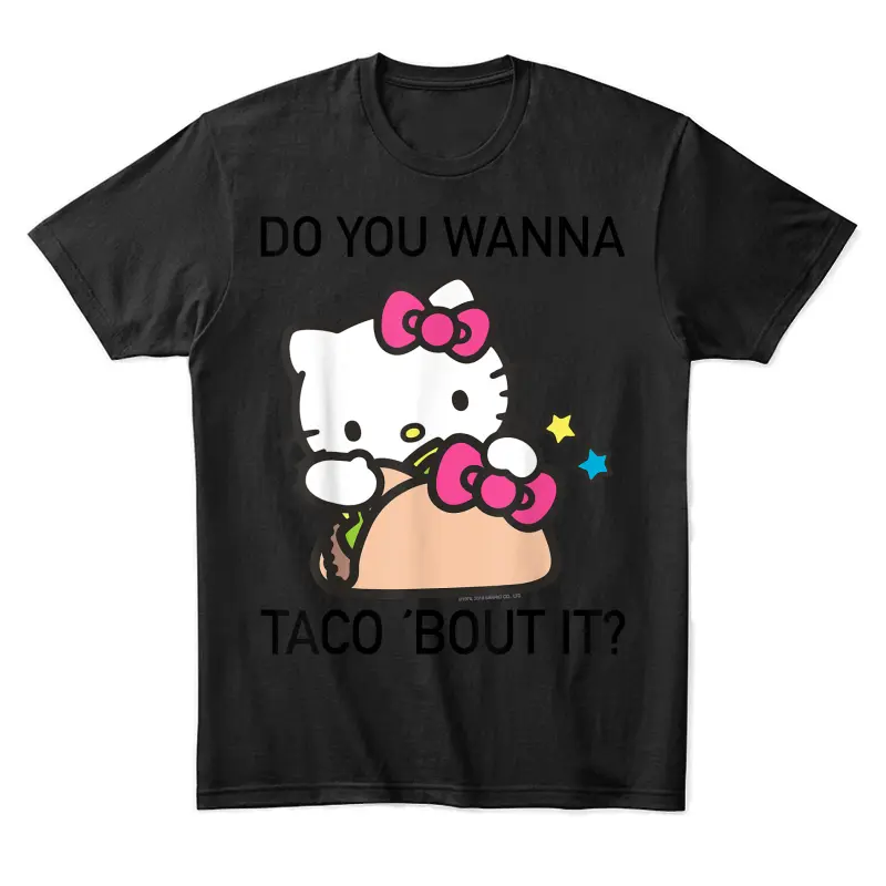 Hello Kitty "Taco 'Bout It" Tee Shirt Unisex Staple T-Shirt