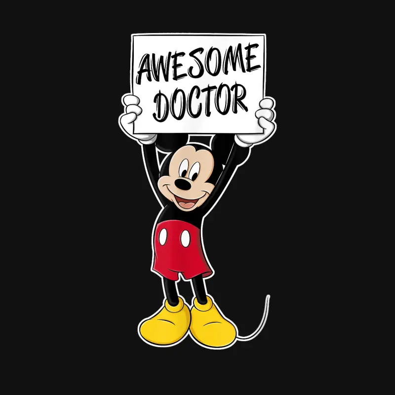 Disney Mickey Mouse Awesome Doctor Baby Onesie