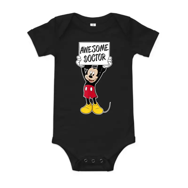 Disney Mickey Mouse Awesome Doctor Baby Onesie