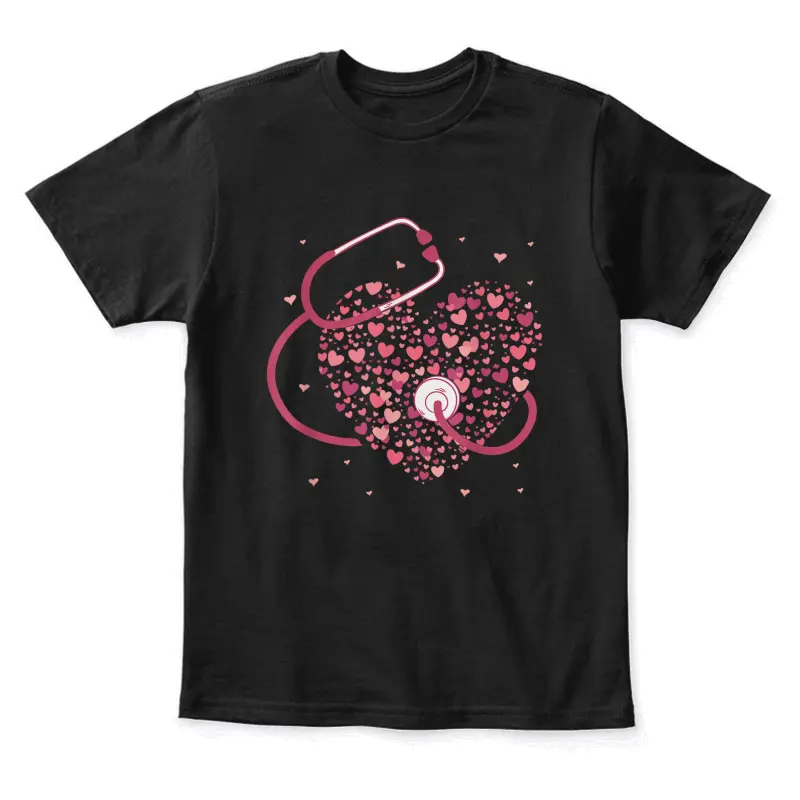 Hospital Medical Nurse Nursing Gift Nurse Youth Staple T-Shirt