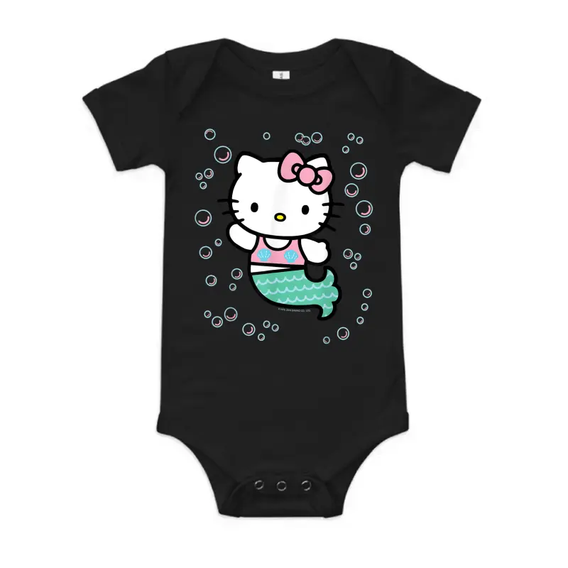 Hello Kitty Mermaid Tee Shirt Baby Onesie