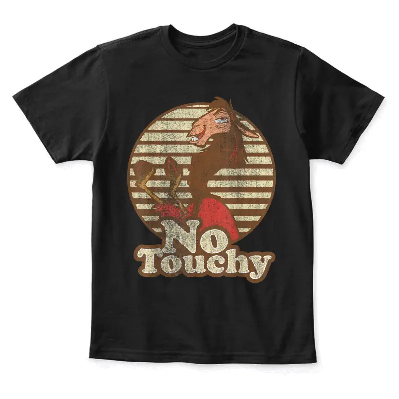 Disney Emperor's New Groove Kuzco Llama No Touchy Short Sleeve Youth Staple T-Shirt