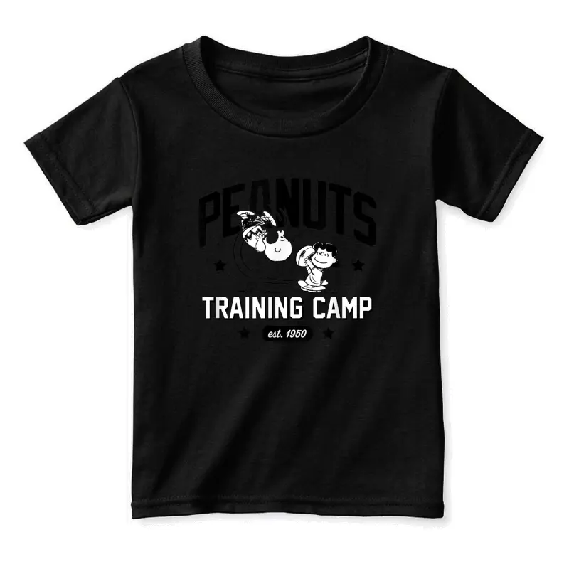 Peanuts - Charlie Brown And Lucy Football Training Camp Toddler Staple T-Shirt