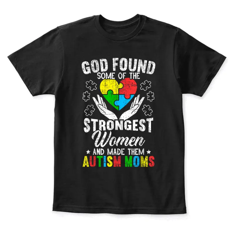 Autism Mom Asd Awareness Autism Spectrum Disorder Mother Youth Staple T-Shirt