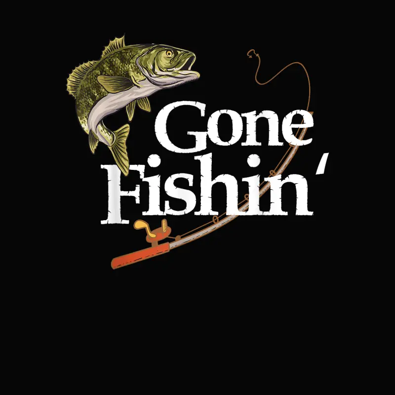 Gone Fishin' Apparel Fisherman Lover Angler Fish Toddler Staple T-Shirt