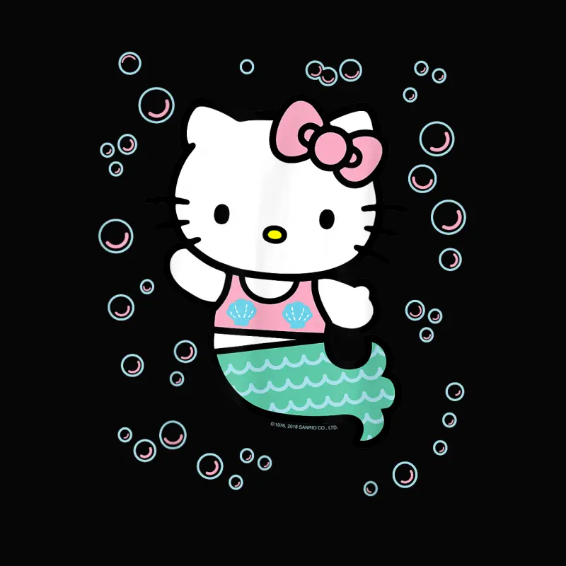 Hello Kitty Mermaid Tee Shirt Toddler Staple T-Shirt