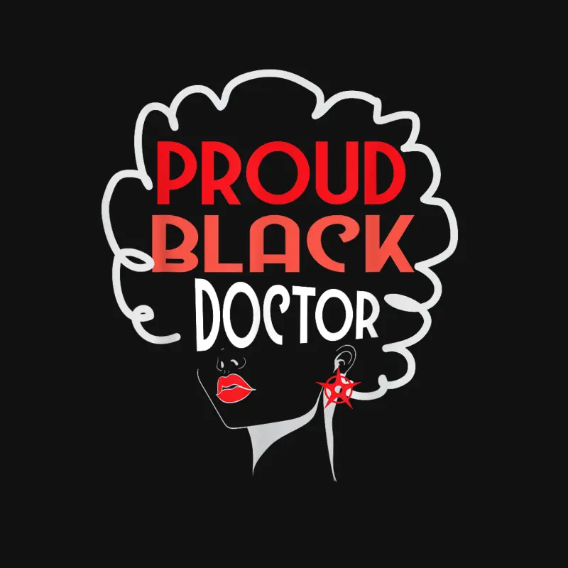 Black Doctor Women African American Phd Md Graduation Gift Baby Onesie
