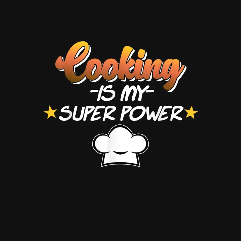 Cooking Is My Superpower Cook Chef Kitchen Food Graphic Baby Onesie
