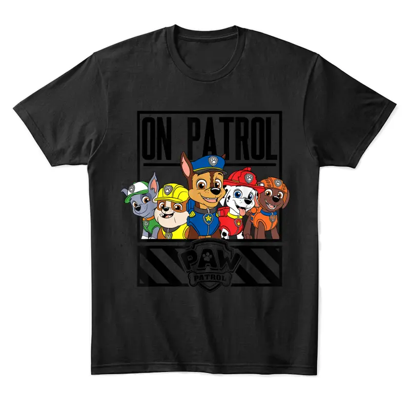 Paw Patrol Group On Patrol Unisex Staple T-Shirt