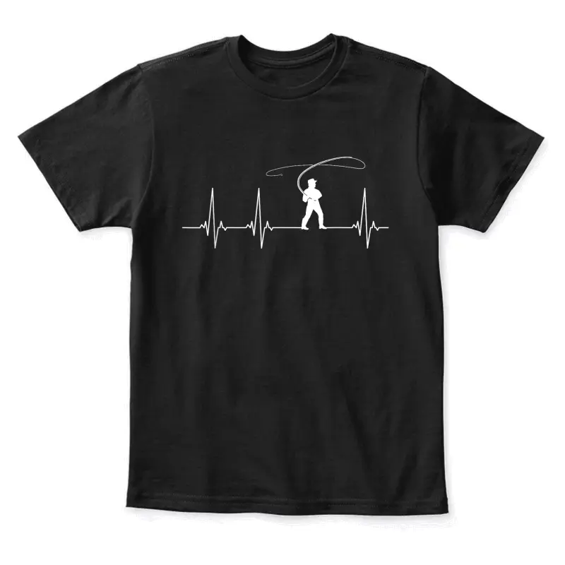 Fly Fishing Heartbeat Youth Staple T-Shirt