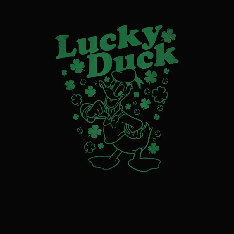 Disney Mickey & Friends St. Patrick's Day Lucky Donald Duck Toddler Staple T-Shirt