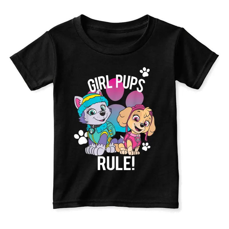 Paw Patrol Girl Pups Rule! Toddler Staple T-Shirt