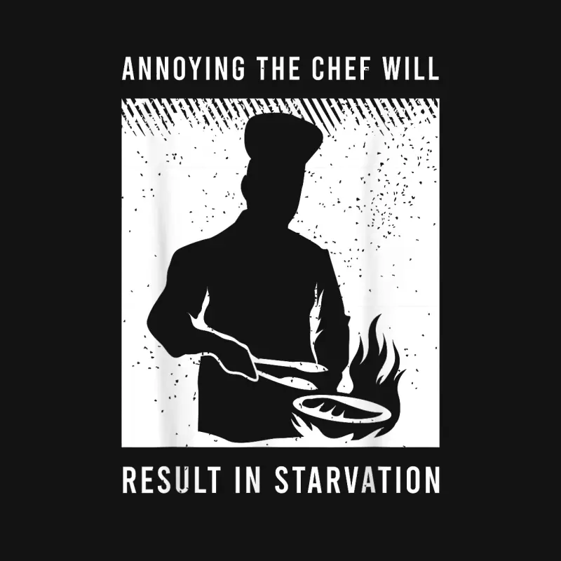 Funny Kitchen Chef Saying For A Kitchen Chef Unisex Long Sleeve T-Shirt