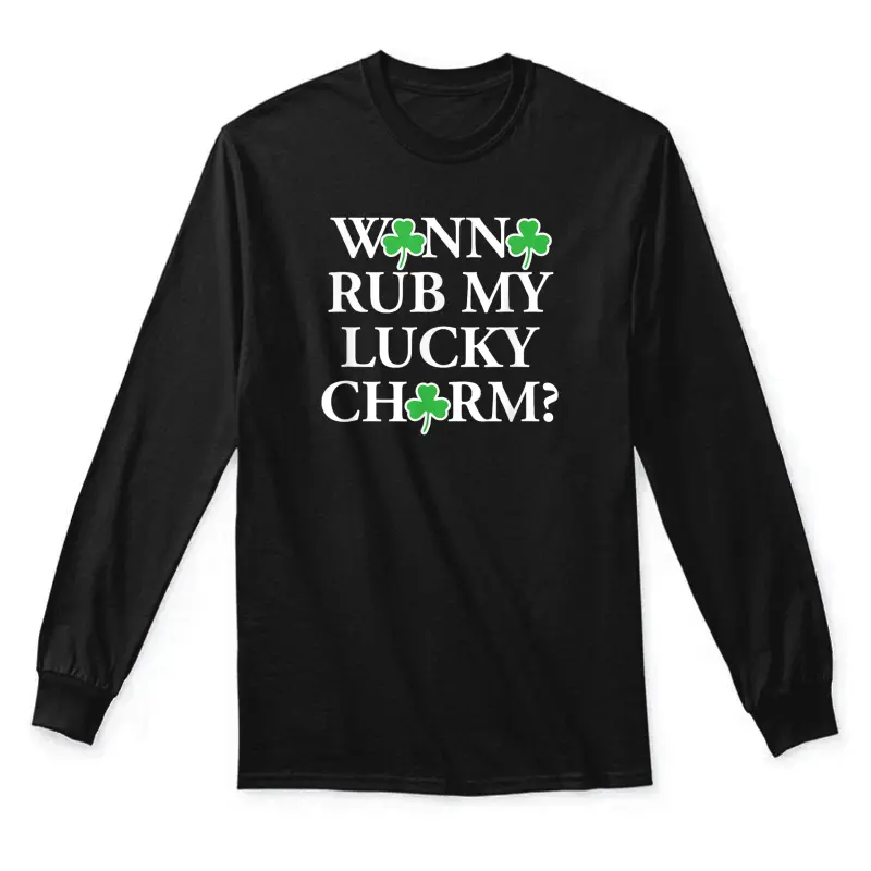 Funny Sexy St Patricks Day Clothing For Men Inappropriate Unisex Long Sleeve T-Shirt