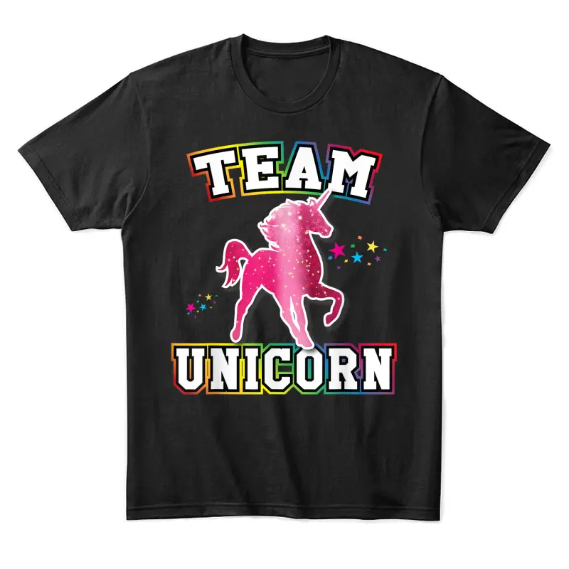 Team Unicorn Unisex Staple T-Shirt