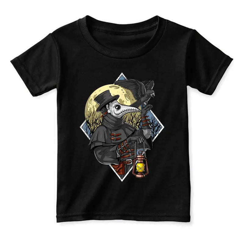 Plague Doctor Raven Gothic Macabre Toddler Staple T-Shirt