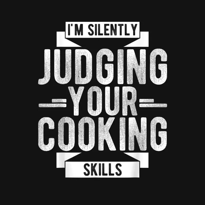 I'm Silently Judging Your Cooking Skills Judging Youth Staple T-Shirt