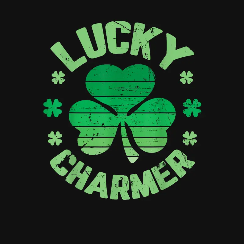 Lucky Charmer Boys Kids Girl Funny St. Patrick's Day Baby Onesie