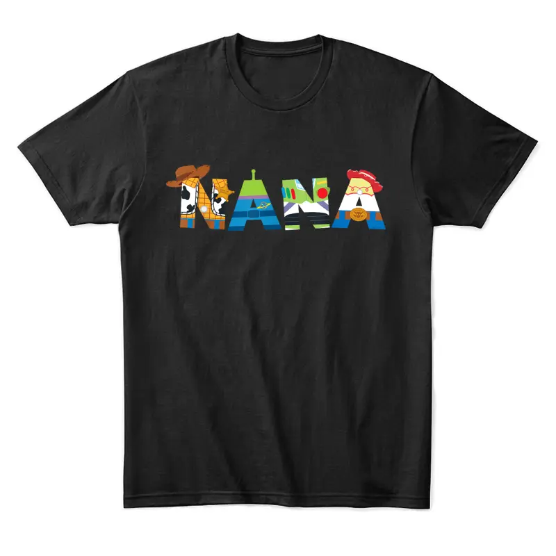 Disney And Pixar’s Toy Story Nana Family Trip & Birthday Unisex Staple T-Shirt