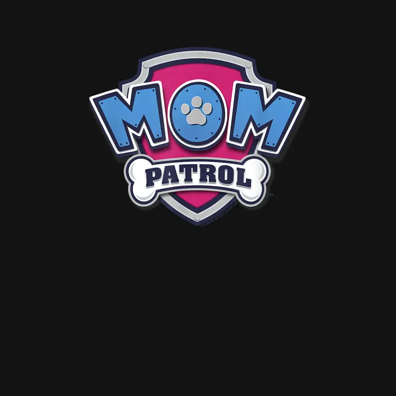 Paw Patrol Mother's Day Mom Patrol Badge Unisex Long Sleeve T-Shirt