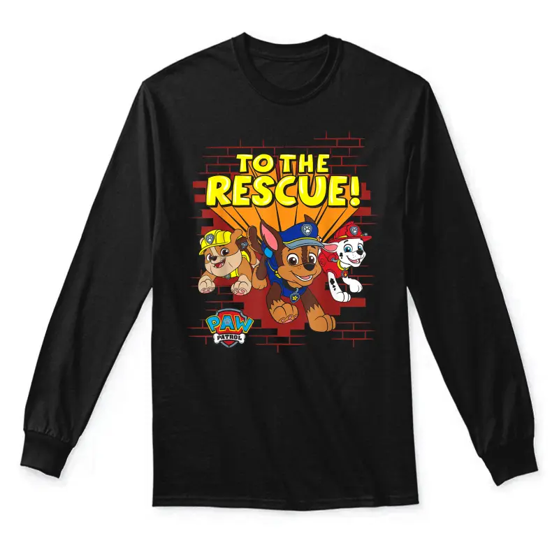 Paw Patrol Group "To The Rescue!" Unisex Long Sleeve T-Shirt