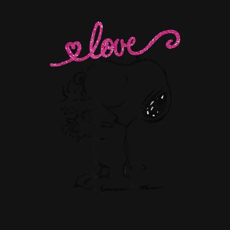 Peanuts Snoopy Woodstock Mother's Love Unisex Long Sleeve T-Shirt