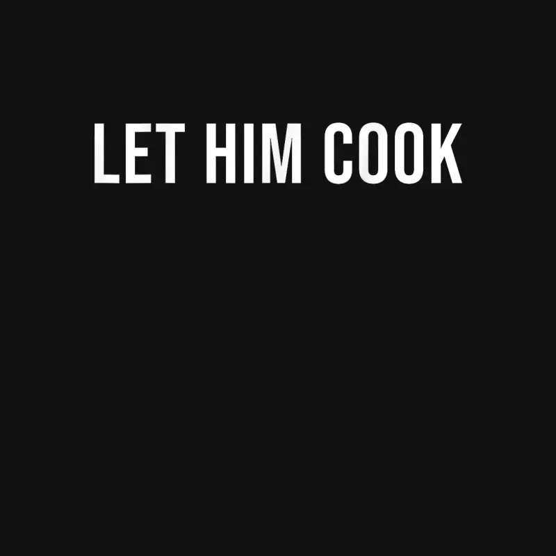 Let Him Cook Baby Onesie