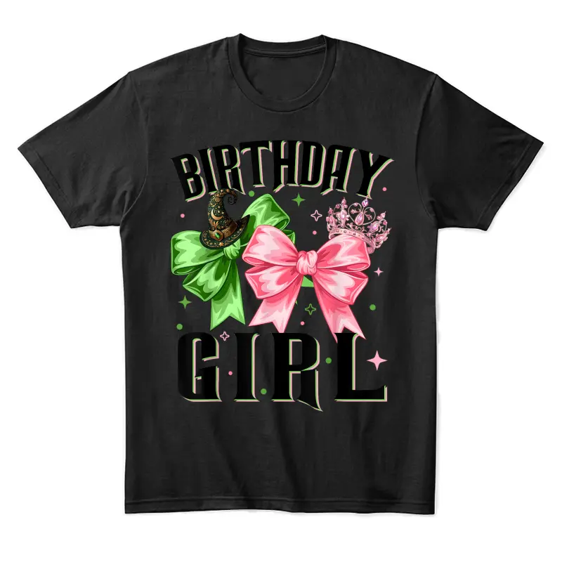 Shirt Girl Birthday Outfit Decoration Unisex Staple T-Shirt
