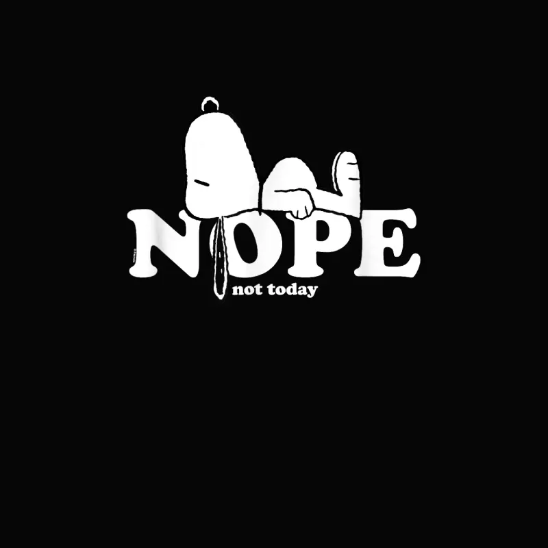 Peanuts - Snoopy Nope Toddler Staple T-Shirt