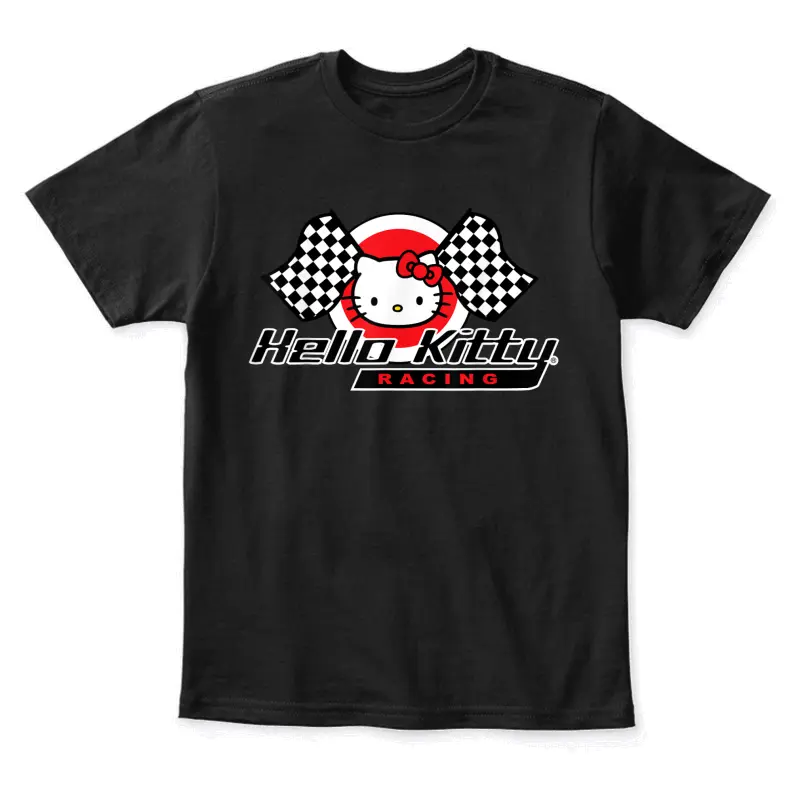 Hello Kitty Racing Tee Shirt Youth Staple T-Shirt
