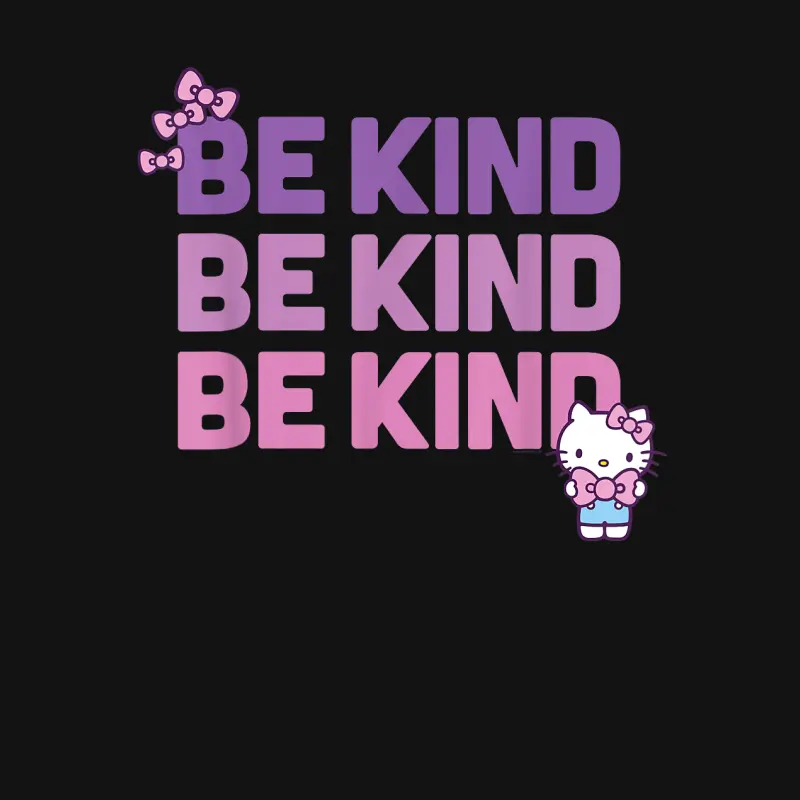 Hello Kitty Be Kind Youth Staple T-Shirt
