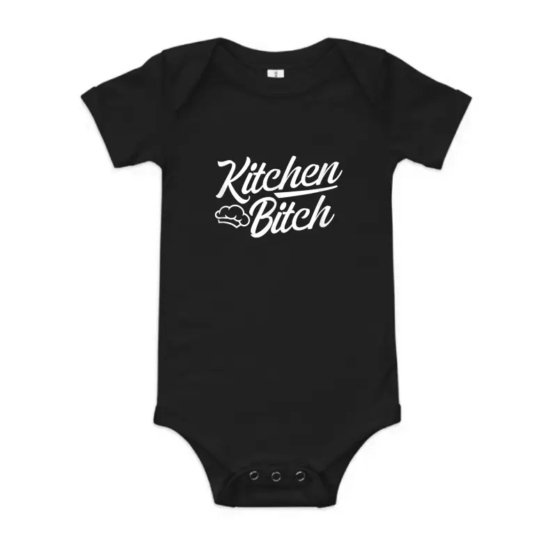 Cooking Chef Cook Kitchen Bitch Baby Onesie