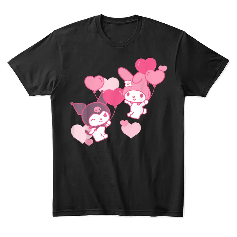 Valentine's Day Hearts Tee Shirt Unisex Staple T-Shirt