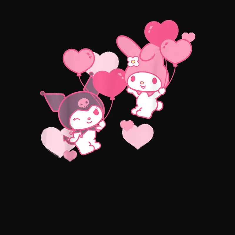 Valentine's Day Hearts Tee Shirt Unisex Staple T-Shirt