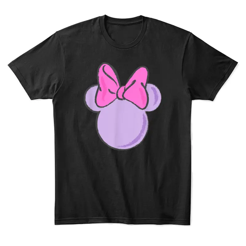 Disney Minnie Mouse Unicorn Silhouette Unisex Staple T-Shirt