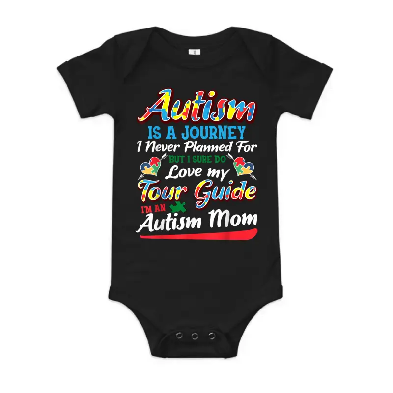 Autism Mom Shirt Autism Awareness Shirt Autism Is A Journey Baby Onesie