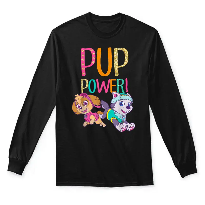 Paw Patrol Pup Power Unisex Long Sleeve T-Shirt