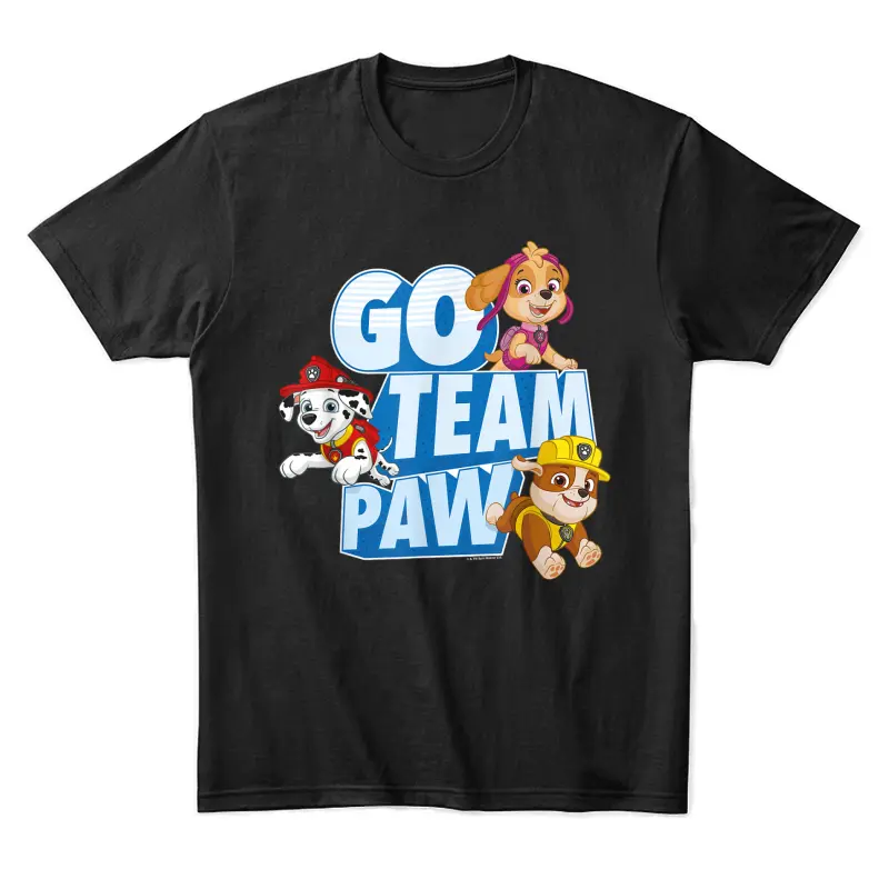 Paw Patrol Go Team Paw Unisex Staple T-Shirt