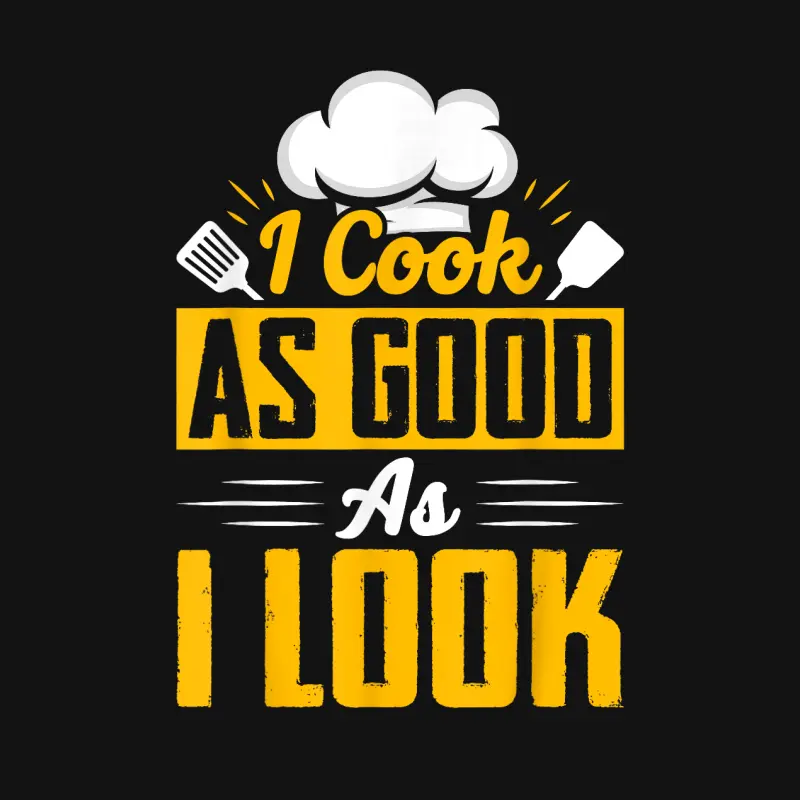 I Cook As Good As I Look - Chef Youth Staple T-Shirt