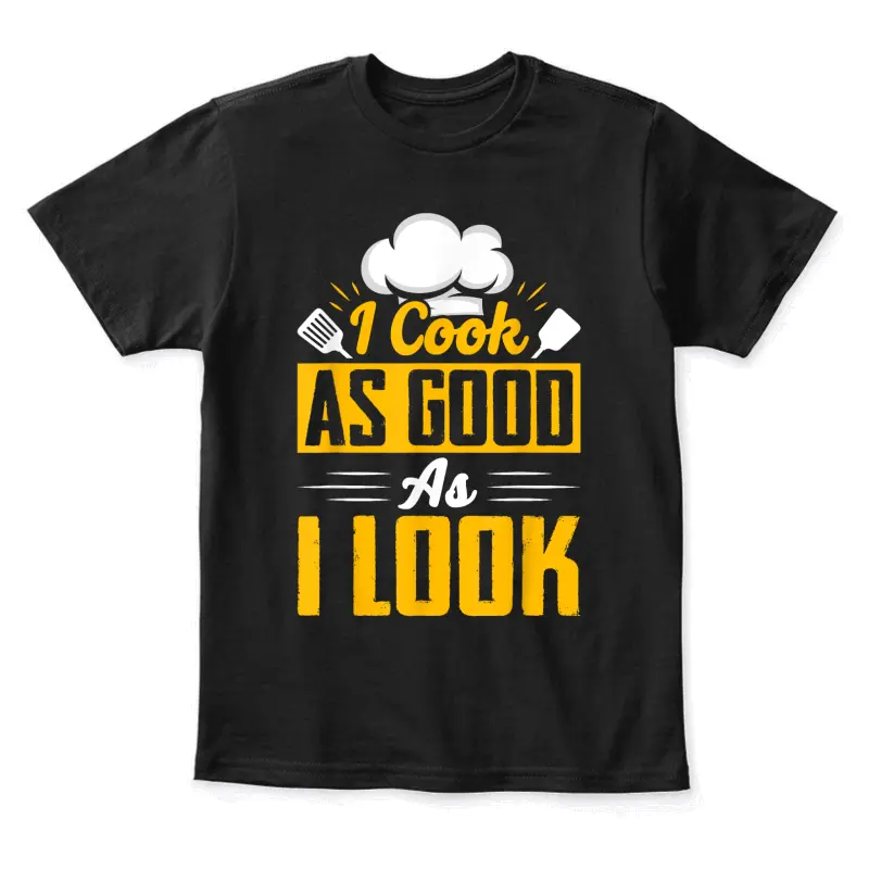 I Cook As Good As I Look - Chef Youth Staple T-Shirt