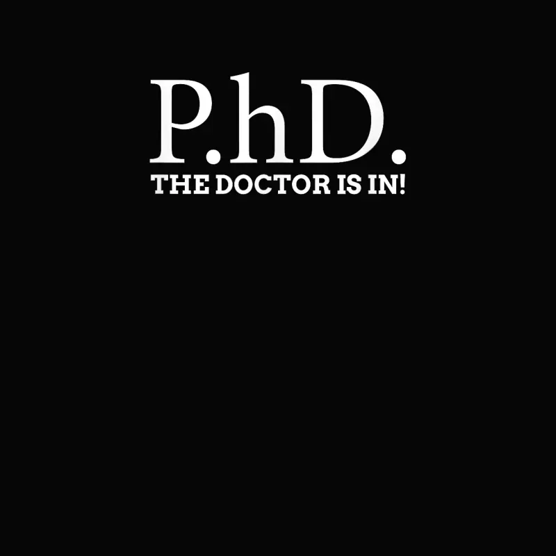 The Doctor Is In Phd Doctor Toddler Staple T-Shirt