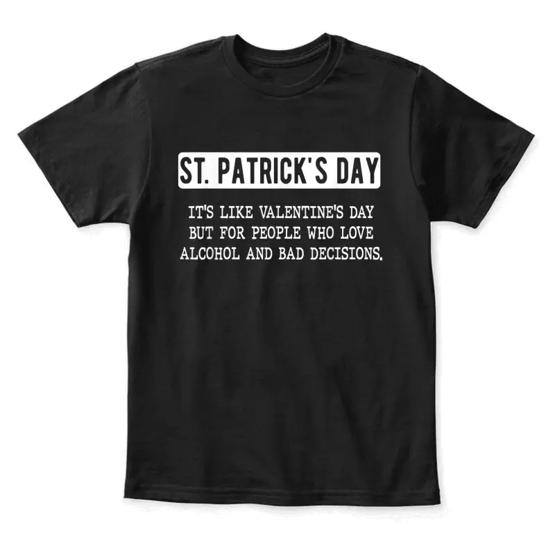 St. Patricks Day Drinking Men Women Funny St Pats Definition Youth Staple T-Shirt