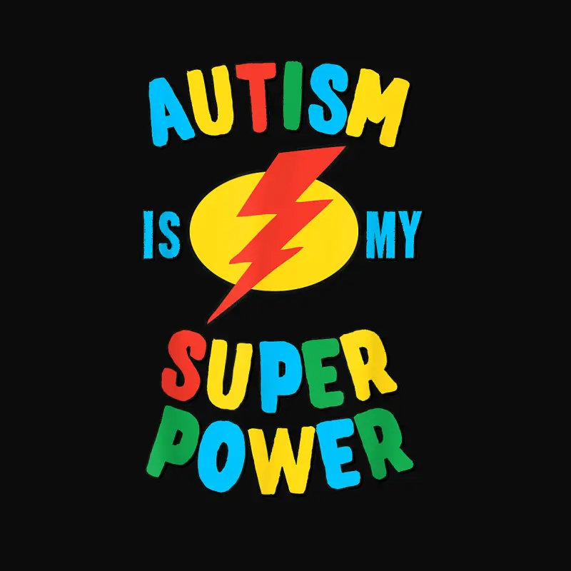 Autism Is My Superpower Unisex Staple T-Shirt