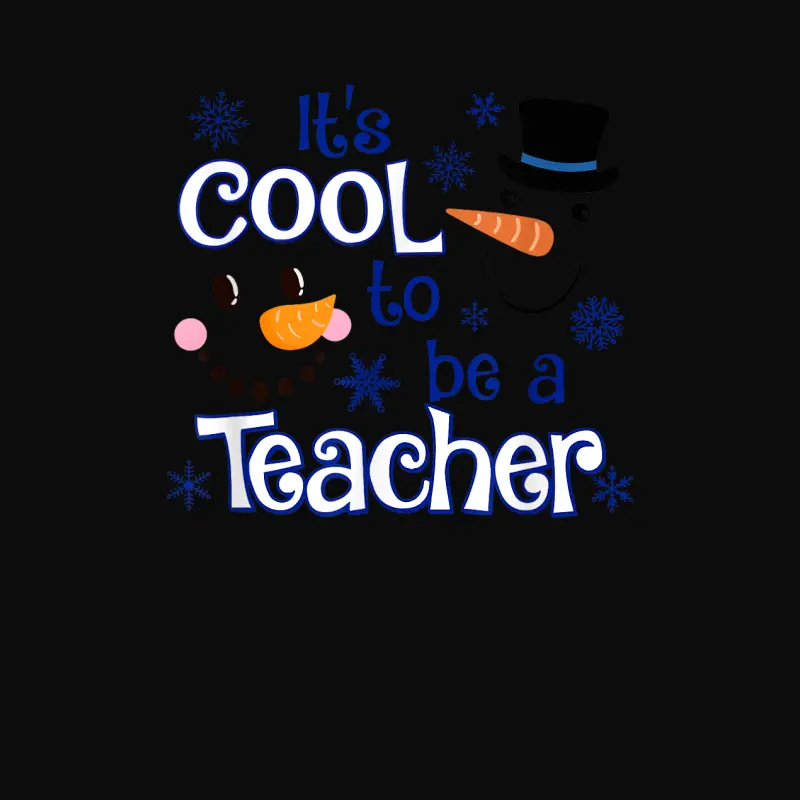 It's Cool To Be A Teacher Unisex Staple T-Shirt