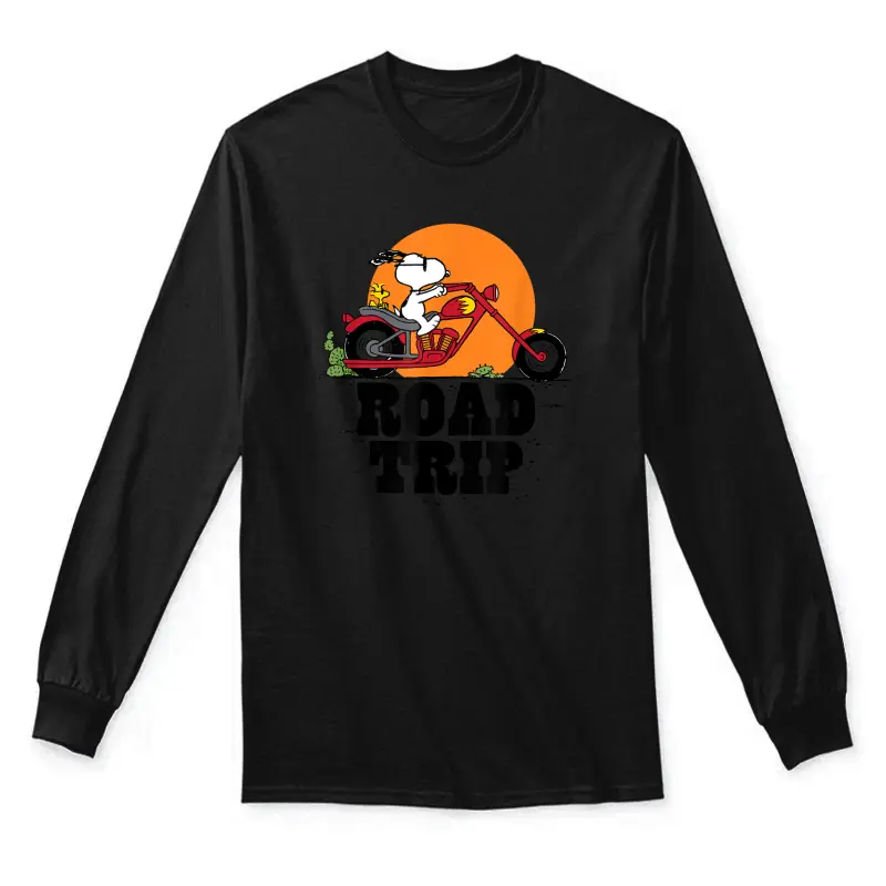 Peanuts - Snoopy Road Trip Unisex Long Sleeve T-Shirt